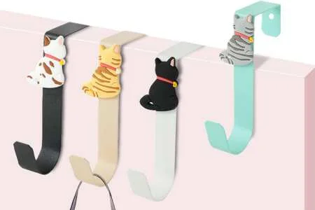 Regalos Gatunos Sorprendentes para Amantes de los Felinos 😽 Regalos gatunos: ganchos colgadores